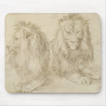Dos Leones (Animales Silvestres) (Albrecht Durer)