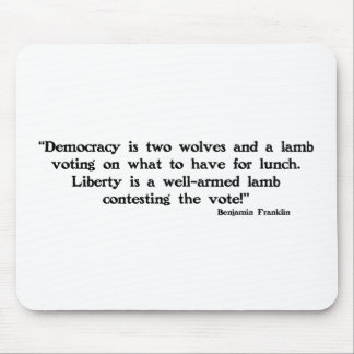 Alfombrilla De Ratón Dos lobos y un cordero