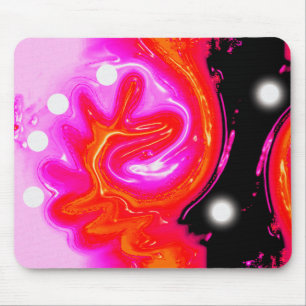 Alfombrilla De Ratón Dos lunas en un planeta caliente