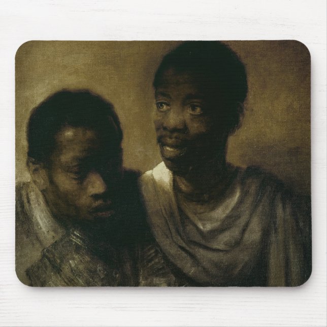 Alfombrilla De Ratón Dos negros, 1661 (Frente)