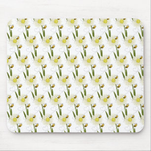 Alfombrilla De Ratón Dos pequeñas y lindas abejas