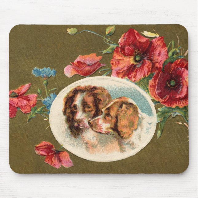 Alfombrilla De Ratón Dos preciosos españoles Mousepad (Frente)