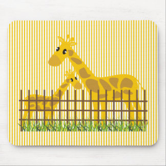 Alfombrilla De Ratón Dos (Too) Cute Giraffes Mousepads