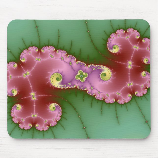 Alfombrilla De Ratón Dos zapatos - Mousepad fractal (Frente)