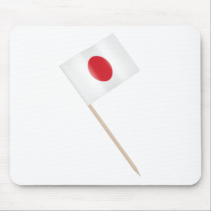 Alfombrilla De Ratón Dotación de la bandera japonesa