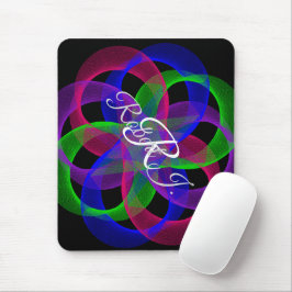 Alfombrilla De Ratón Double Loop Mesh Geometric Mouse Pad