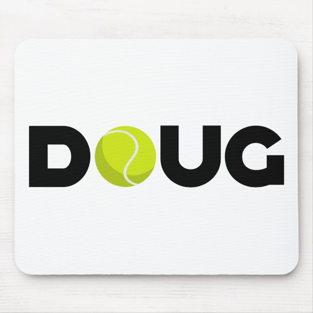 Alfombrilla De Ratón Doug Tennis (Frente)