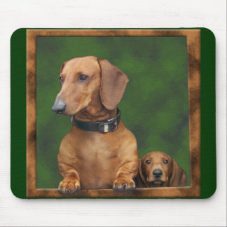 Alfombrilla De Ratón ¡Doxies en el mousepad!