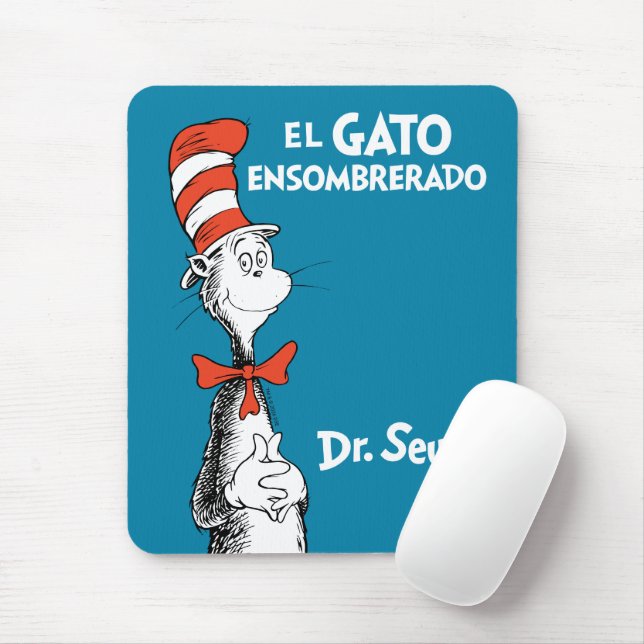 Alfombrilla De Ratón Dr. Seuss El Gato con Sombrero (Con ratón)