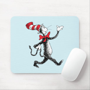 Alfombrilla De Ratón Dr. Seuss   El gato en el sombrero Paseo del gato