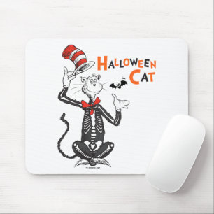 Alfombrilla De Ratón Dr. Seuss   Gato con Sombrero de Halloween