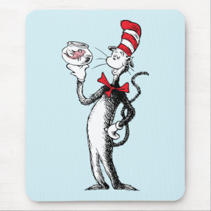 Alfombrilla De Ratón Dr. Seuss   Gato en el sombrero y Krinklebine