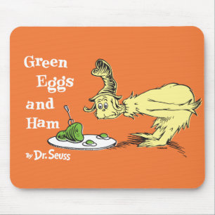 Alfombrilla De Ratón Dr. Seuss Huevos verdes con jamón