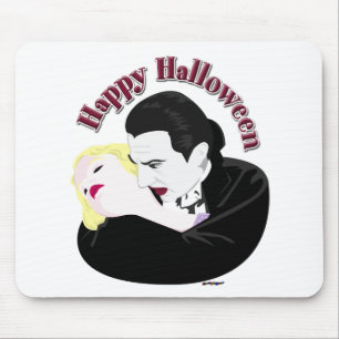 Alfombrilla De Ratón Drácula, Feliz Halloween