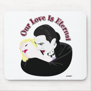 Alfombrilla De Ratón Drácula, nuestro amor es eterno