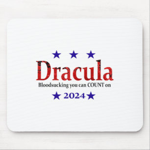 Alfombrilla De Ratón Drácula Rótulo electoral 2024 - Halloween Y H dive