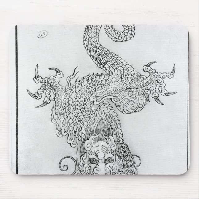 Alfombrilla De Ratón Dragón (Frente)