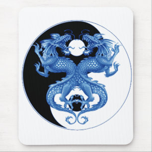 Alfombrilla De Ratón Dragón 2 de Yin Yang
