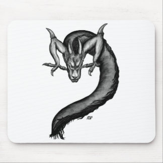 Alfombrilla De Ratón Dragón al estilo del tatuaje