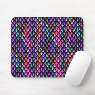Alfombrilla De Ratón Dragón arco iris escala Mousepad