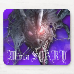 Alfombrilla De Ratón Dragón ASUSTADIZO Mousepad púrpura de Mista -