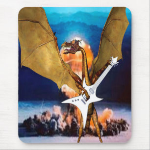 Alfombrilla De Ratón Dragón atómico
