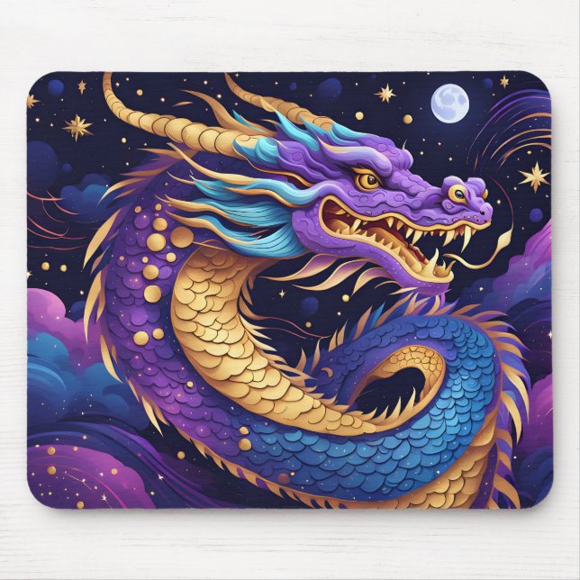 alfombrilla de ratón dragón celestial (Frente)