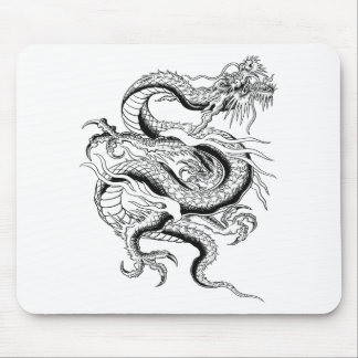Alfombrilla De Ratón Dragón chino afortunado