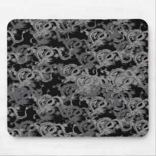 Alfombrilla De Ratón Dragón chino Ying Yang