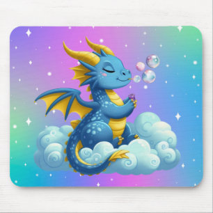 Alfombrilla De Ratón Dragón Cuto/Whimsical