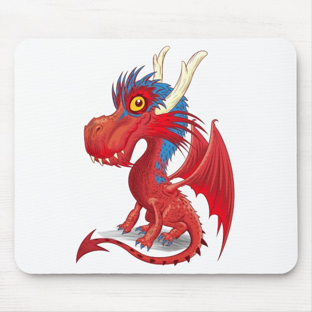 Alfombrilla De Ratón Dragón de bebé (Frente)