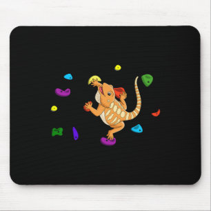 Alfombrilla De Ratón Dragón de Pan Escalada Deportista Divertido Amante