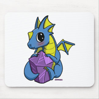 Alfombrilla De Ratón dragón del chibi