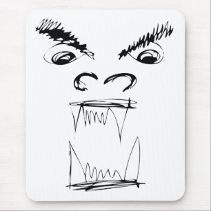 Alfombrilla De Ratón Dragón enojado