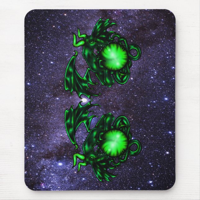 Alfombrilla de ratón Dragon Eye (Frente)