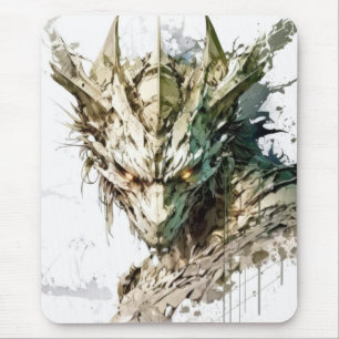 Alfombrilla De Ratón Dragon Fantasía Animal Pintura Vida salvaje al air