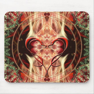 Alfombrilla De Ratón Dragon Love Heart Connection Mousepad