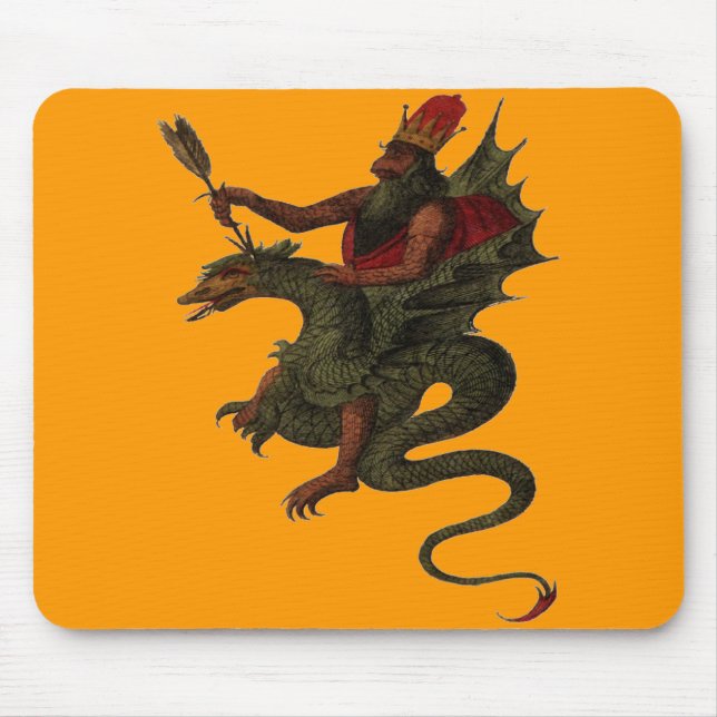 Alfombrilla De Ratón Dragon Mouse Pad (Frente)