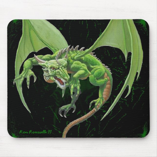Alfombrilla De Ratón Dragón Mousepad (Frente)