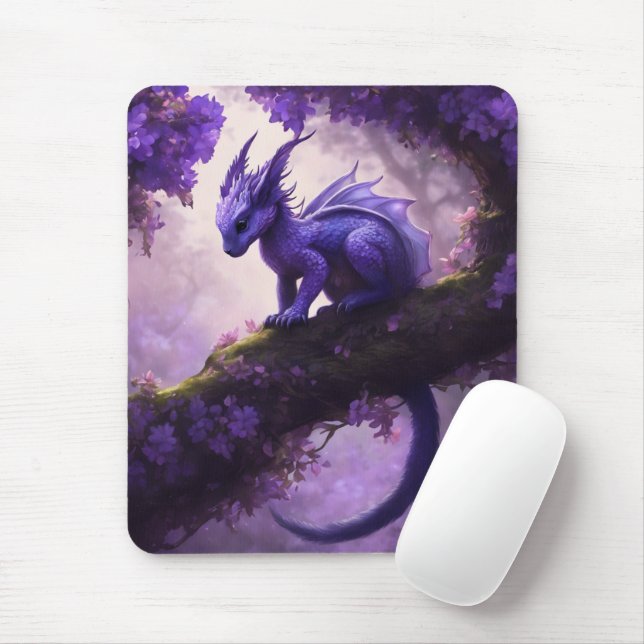 Alfombrilla De Ratón Dragon Mousepad (Con ratón)