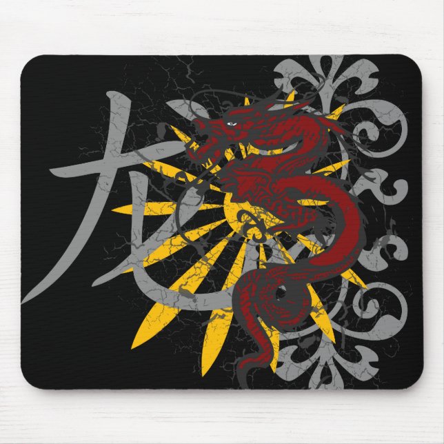 Alfombrilla De Ratón Dragón Mousepad (Frente)