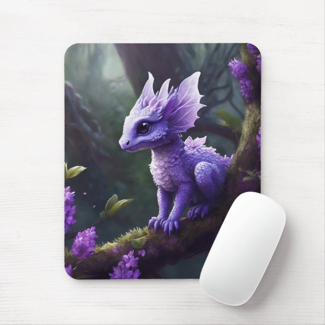 Alfombrilla De Ratón Dragon Mousepad (Con ratón)