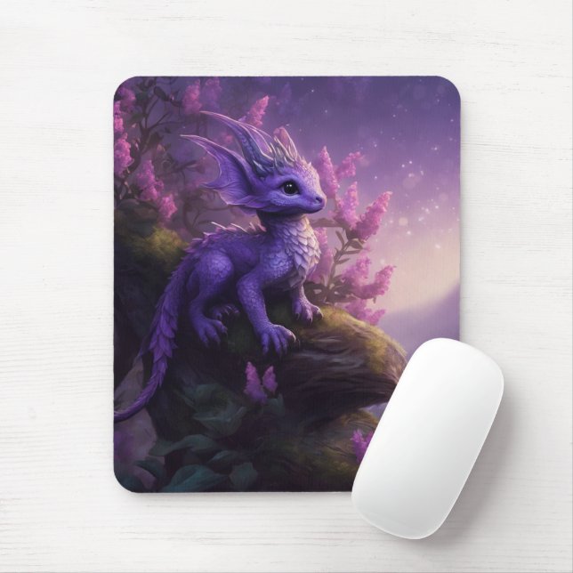 Alfombrilla De Ratón Dragon Mousepad (Con ratón)