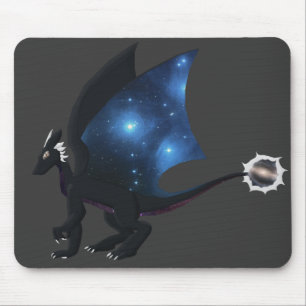 Alfombrilla De Ratón Dragón Mousepad de la constelación