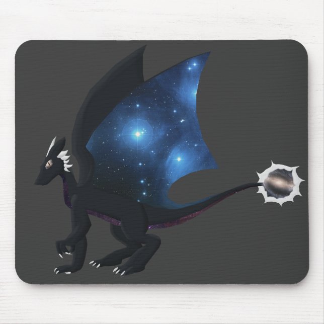 Alfombrilla De Ratón Dragón Mousepad de la constelación (Frente)