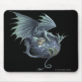 Alfombrilla De Ratón Dragón Mousepad de la tierra