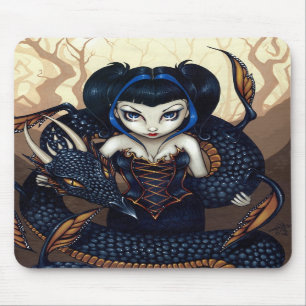 Alfombrilla De Ratón "Dragón oscuro" Mousepad
