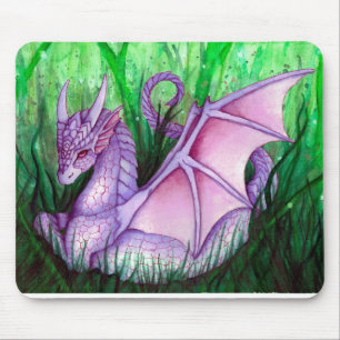 Alfombrilla De Ratón Dragón púrpura 
