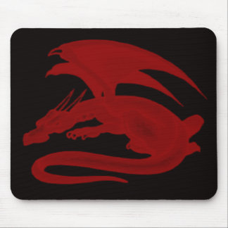 Alfombrilla De Ratón Dragón rojo Drakon Maionios Mouse Pad