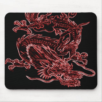 Alfombrilla De Ratón Dragón rojo Mousepad